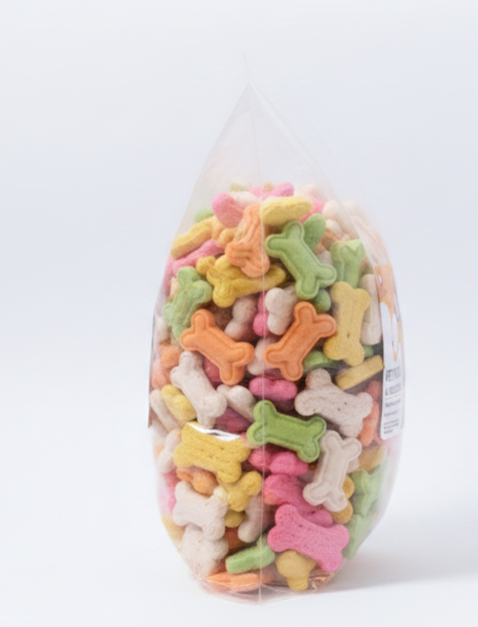 PetFido Bone-Shape Baked Dog Treats – Mix Flavour | 250gm Pack - Image 4